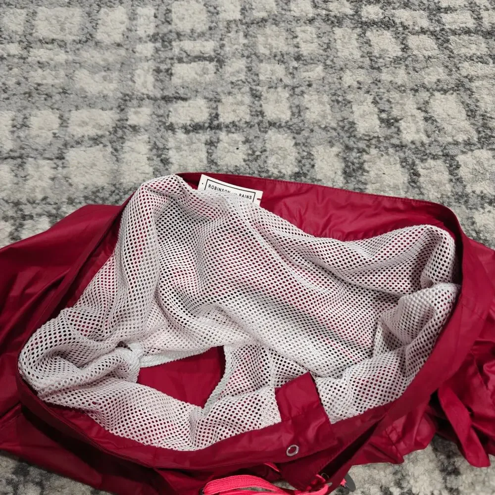 Robinson Les Bains Mens Swim Trunks Size L Red 5